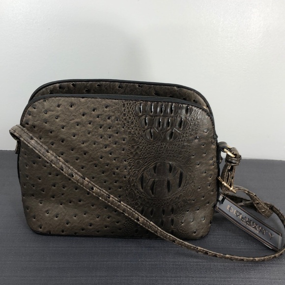 Deluxity Crossbody Purse Bag Brown Vegan Approved - Picture 3 of 8